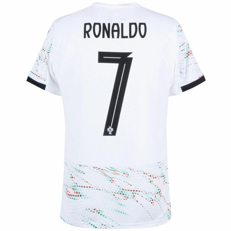 Portugal RONALDO Kit enfant 2025/26 away - Blanc