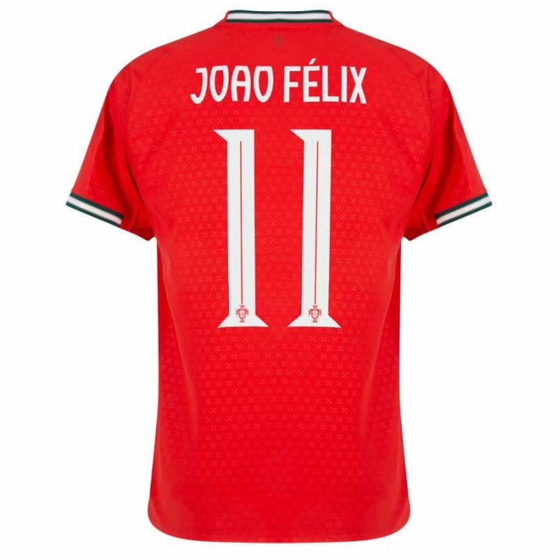Portogallo JOAO FÉLIX Maglia Casa 2025/26 - Rosso