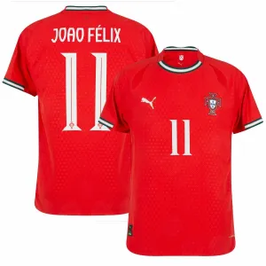 Portugal JOAO FÉLIX Maillot enfant 2025/26 domicile - Rouge