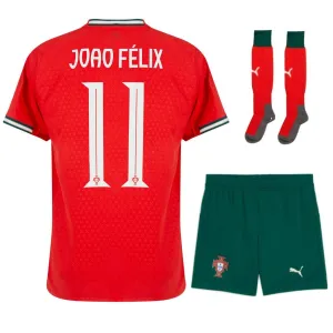 Portugal JOAO FÉLIX Kit enfant 2025/26 domicile - Rouge