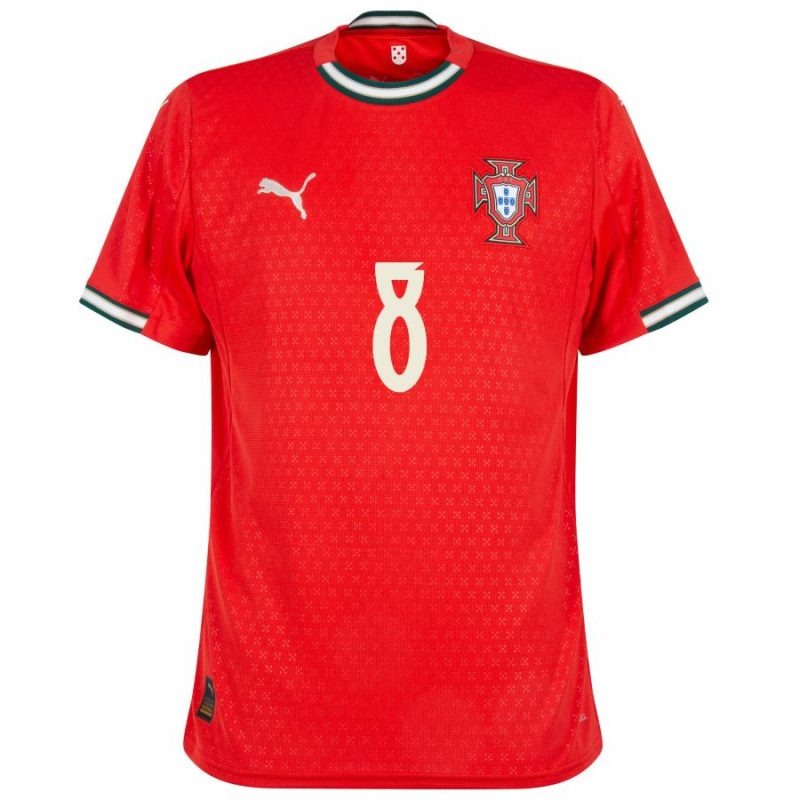 Portugal B. FERNANDES 2025/26 Camiseta Local - Roja