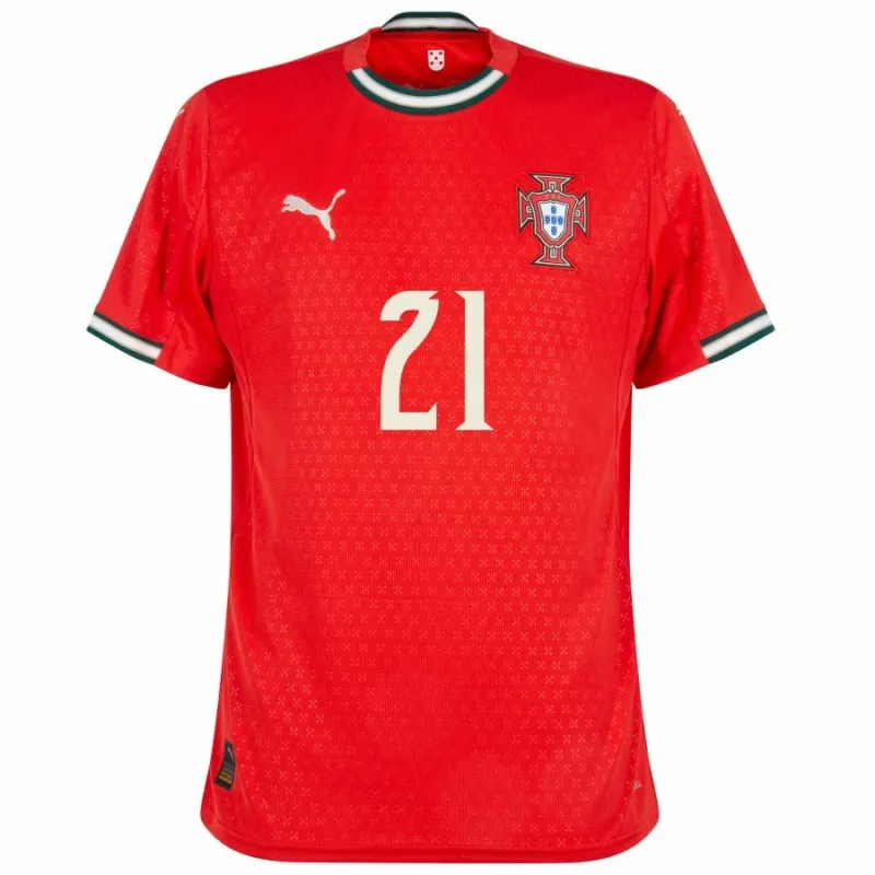 Portogallo DIOGO J 2025/26 Maglia Casalinga - Rossa