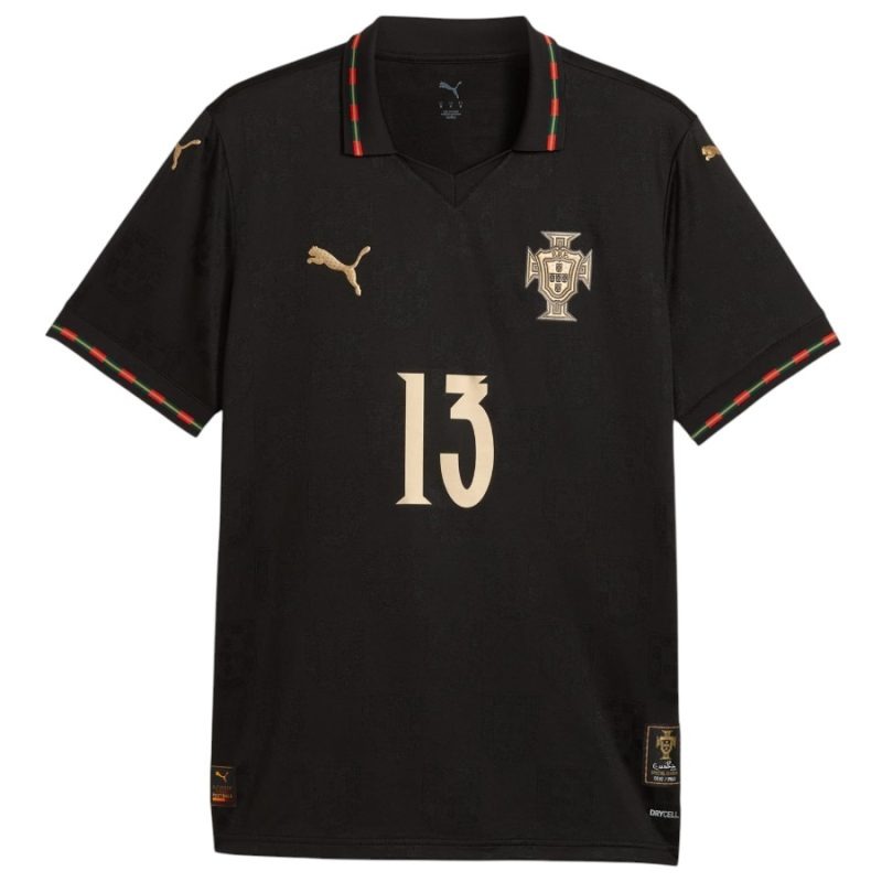 Portugal EUSÉBIO 2025/26 Special Edition Jersey - Black