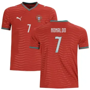 Portogallo RONALDO Maglia bambino 2026/27 Casa - Rosso