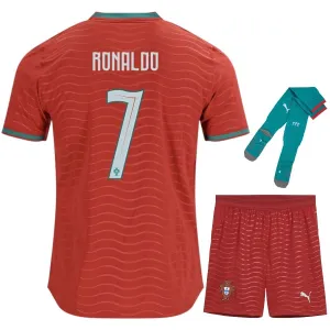 Portogallo RONALDO Kit bambino 2026/27 Casa - Rosso
