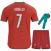 Portugal RONALDO Kinder-Kit 2026/27 Heim - Rot