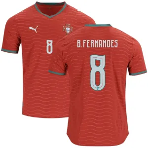 Portogallo B.FERNANDES 2026/27 Maglia Casalinga - Rossa