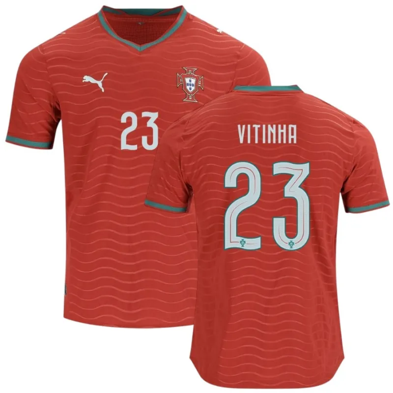 Portugal VITINHA 2026/27 Maillot Domicile - Rouge