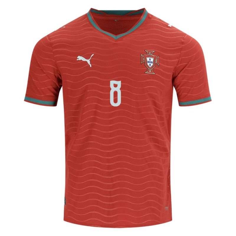 Portugal B.FERNANDES Kit infantil 2026/27 Local - Rojo