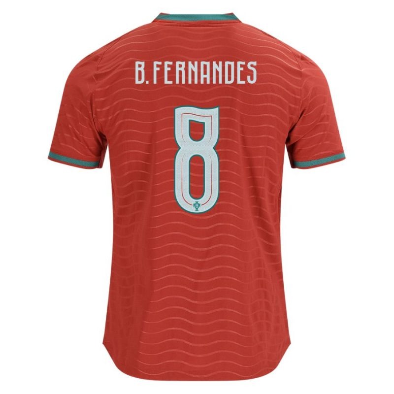 Portugal B.FERNANDES Kit infantil 2026/27 Local - Rojo
