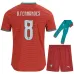 Portugal B.FERNANDES Kit infantil 2026/27 Local - Rojo