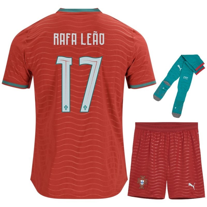Portugal RAFA LEAO Kinder-Kit 2026/27 Heim - Rot