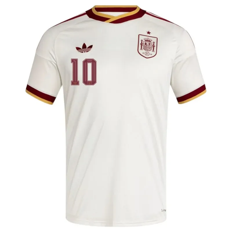 Espagne OLMO 2026/27 ensemble maillot extérieur enfant blanc