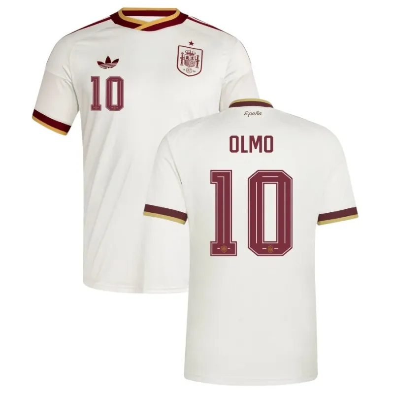Espagne OLMO 2026/27 maillot extérieur blanc
