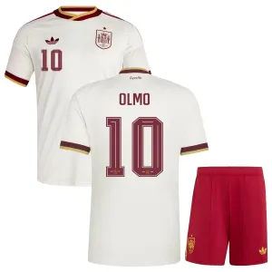 Spagna OLMO 2026/27 set maglia trasferta bambino bianca