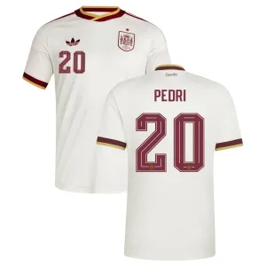 Spagna PEDRI 2026/27 maglia trasferta bianca