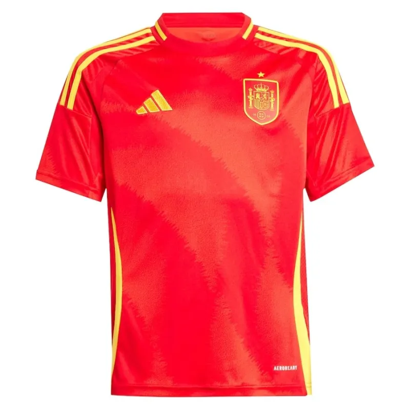 Spanien 2024/25 Heim Kinder Fan-Trikot - Rot
