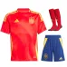 Spanien 2024/25 Heim Kinder Fan-Kit - Rot