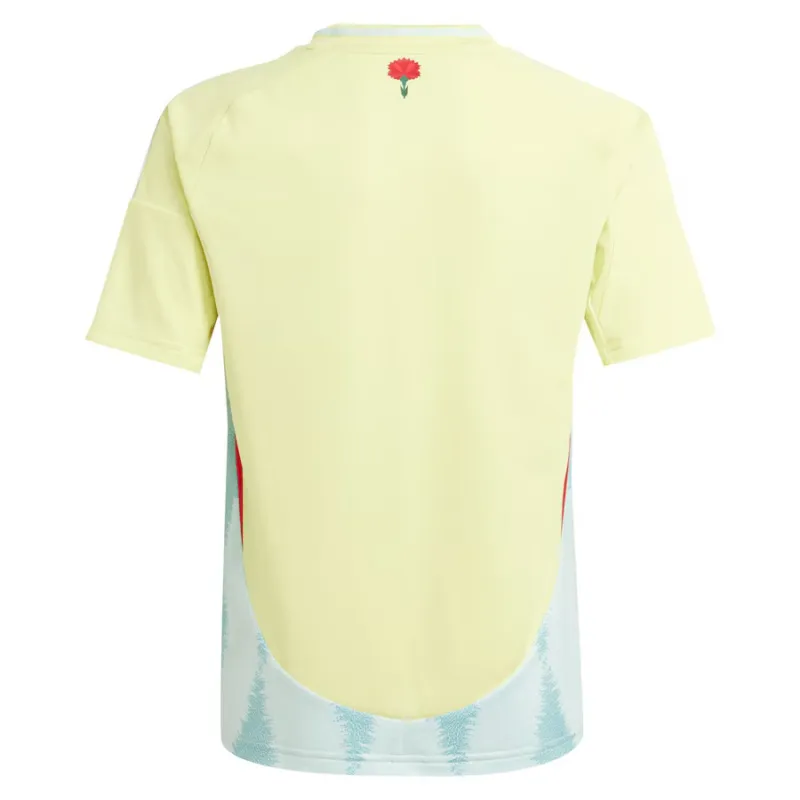 Conjunto de camisa de fuera de campo para niños de España 2024/25 - Amarilla