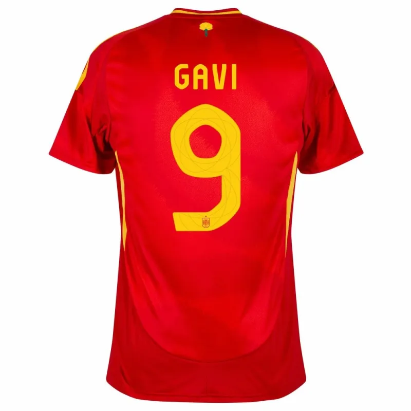 Gavi's Spain 2024/25 Home Kids' Jersey Set - Red