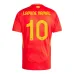 Ensemble de maillot principal pour enfants de l'Espagne de Yamal 2024/25 - Rouge