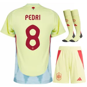 Pedro's Spain 2024/25 Away Kids' Jersey Set - Yellow