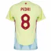 Ensemble de maillot d'extérieur pour enfants de l'Espagne de Pedro 2024/25 - Jaune