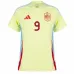 Ensemble de maillot d'extérieur pour enfants de l'Espagne de Gavi 2024/25 - Jaune