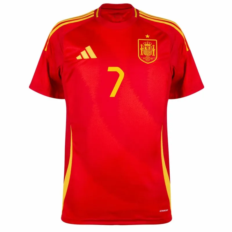 Maillot principal de l'Espagne de Morata 2024/25 - Rouge