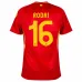 Le maillot principal de l'Espagne de RODRI en 2024/25 - Rouge