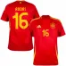 Le maillot principal de l'Espagne de RODRI en 2024/25 - Rouge