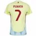 Morata's Spanische 2024/25 Auswärtstri kit - Gelb
