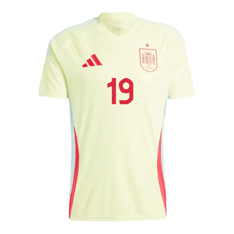 Maillot d'extérieur de l'Espagne de Yamal 2024/25 - Jaune