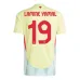 Maillot d'extérieur de l'Espagne de Yamal 2024/25 - Jaune
