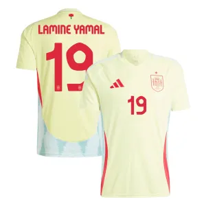Maillot d'extérieur de l'Espagne de Yamal 2024/25 - Jaune