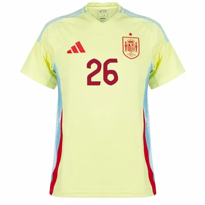 Maillot d'extérieur de l'Espagne de Cubarsí 2024/25 - Jaune