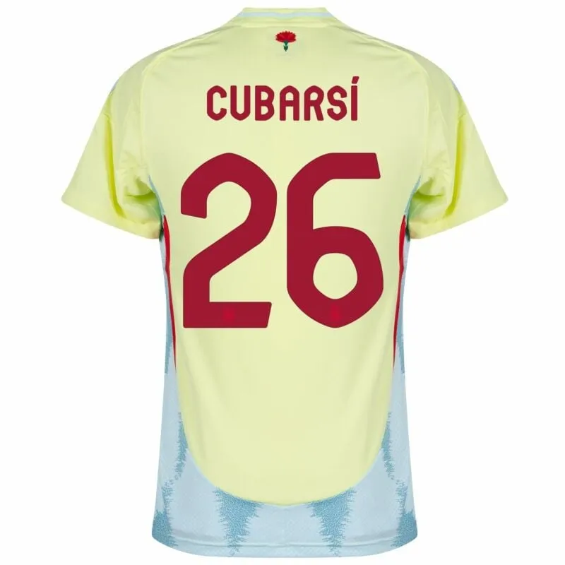 Maillot d'extérieur de l'Espagne de Cubarsí 2024/25 - Jaune