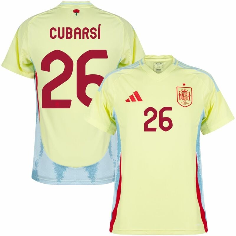 Maillot d'extérieur de l'Espagne de Cubarsí 2024/25 - Jaune