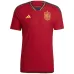 Spain's 2022 World Cup Home Jersey - Player Version - Red