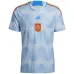Maillot d'extérieur de l'Espagne pour la Coupe du monde 2022 - Version joueur - Bleu