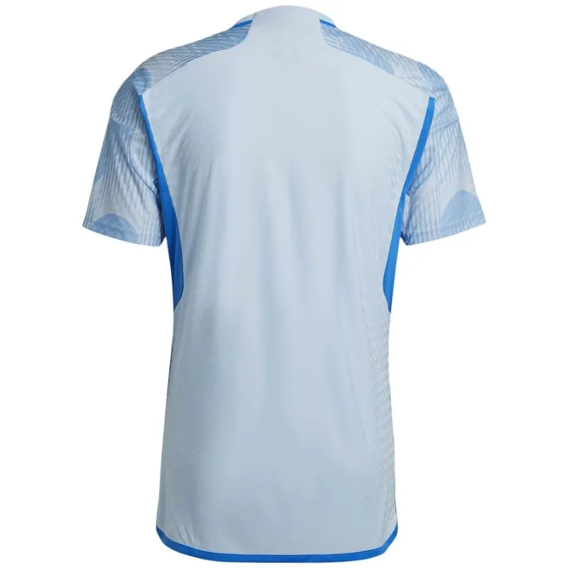 Maillot d'extérieur de l'Espagne pour la Coupe du monde 2022 - Version joueur - Bleu