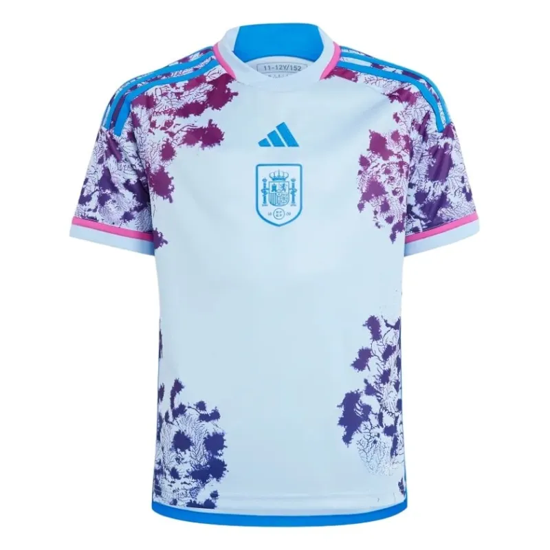 Maillot d'enfant d'extérieur de l'Espagne 2023/24 - Bleu