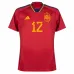 Ansu Fati's Spain 2022 FIFA World Cup Home Jersey - Red