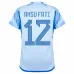 Ansu Fati. Maglia d'esterno della Spagna per la Coppa del mondo FIFA 2022 - Blu