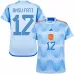 Ansu Fati. Maglia d'esterno della Spagna per la Coppa del mondo FIFA 2022 - Blu