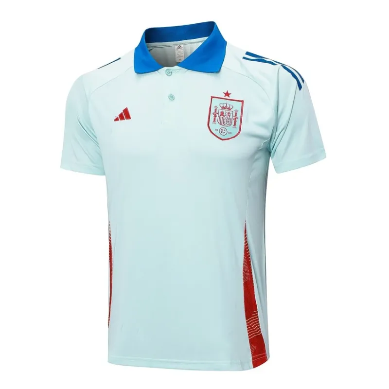 Vêtements de sport POLO espagnols 2024/25 + pantalon - blanc