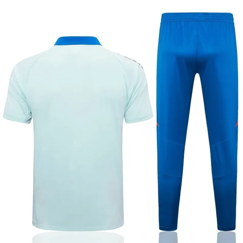 Vêtements de sport POLO espagnols 2024/25 + pantalon - blanc
