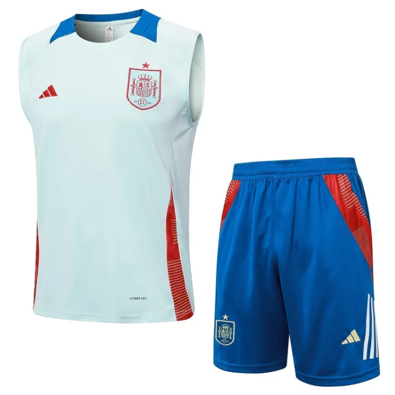 Gilet + short de l'Espagne 2024/25 - blanc