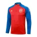 Vêtements de sport à manches longues + pantalons de l'Espagne 2024/25 - rouge