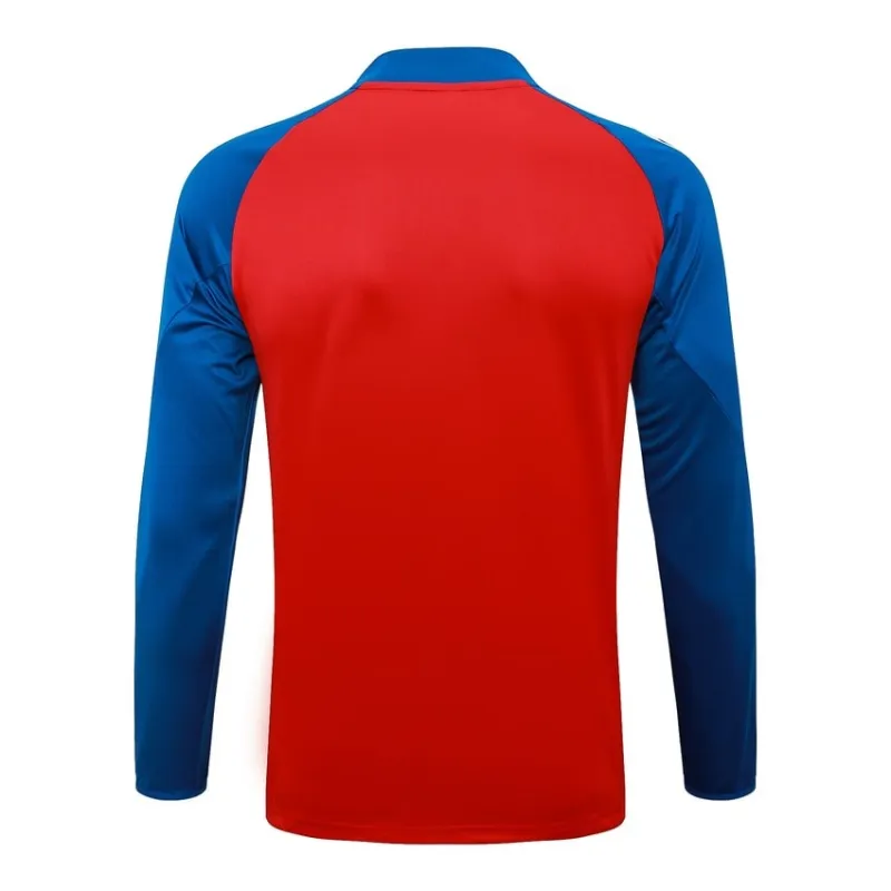 Vêtements de sport à manches longues + pantalons de l'Espagne 2024/25 - rouge